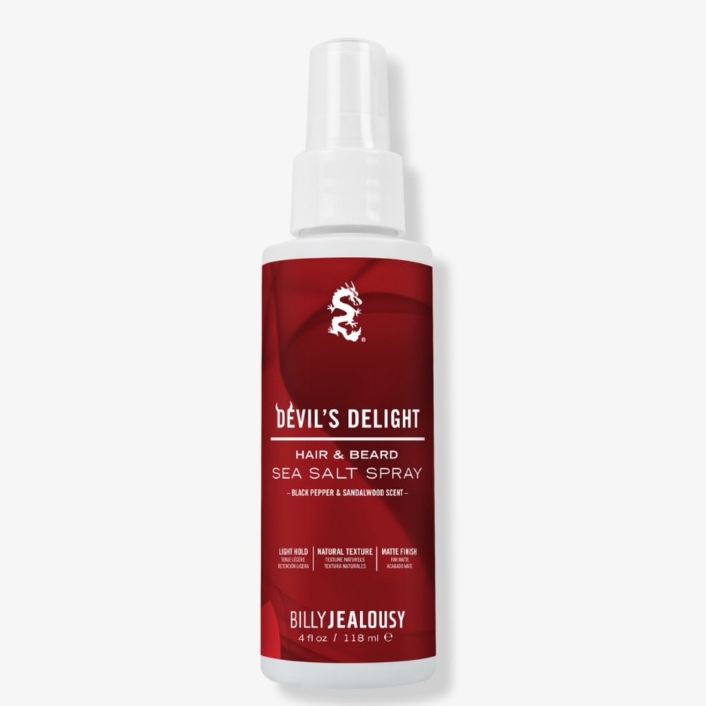 NWT Billy Jealousy Devil's Delight Hair & Beard Sea Salt Spray